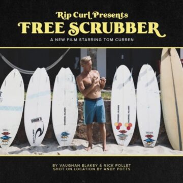 Tom Curren na essência em Free Scrubber