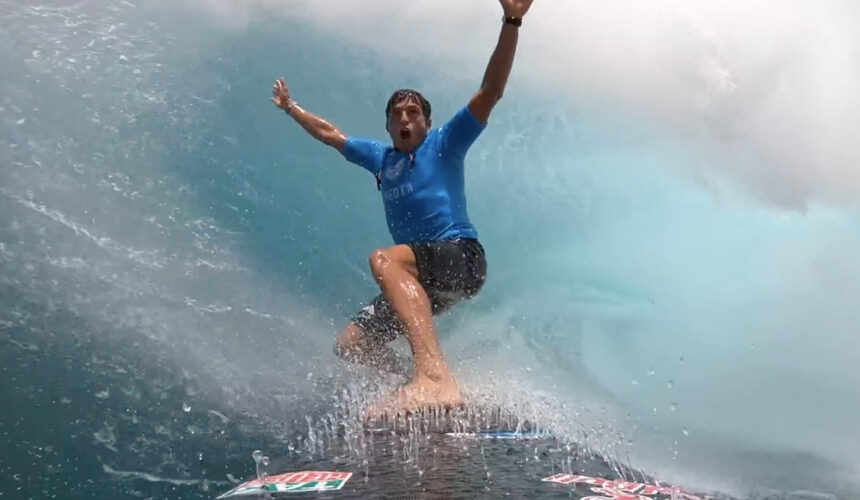 Wipeouts e tubos com Kai Lenny