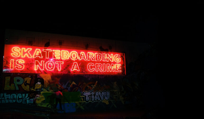 Skateboarding is Not a Crime