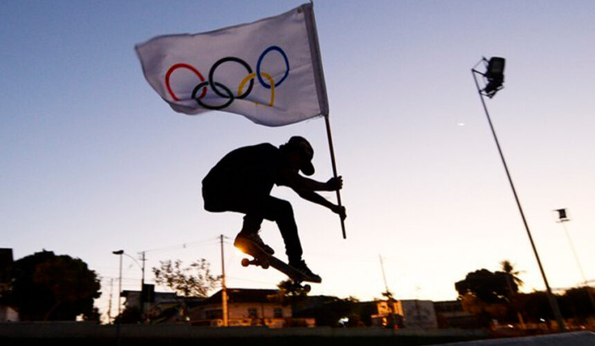 A estreia do skate nas Olímpiadas