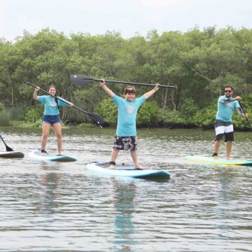 SUP Para Todos oferece aulas de graça na Guarapiranga