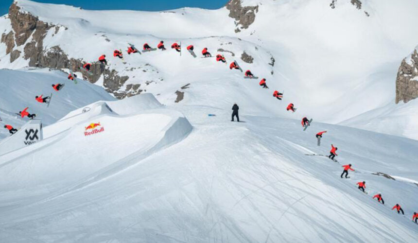 Snowboarder faz história com aéreo 2160˚